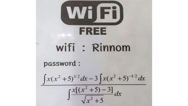 6 Tulisan Free Wifi Ini Nyeleneh Banget, Bikin Tepuk Jidat