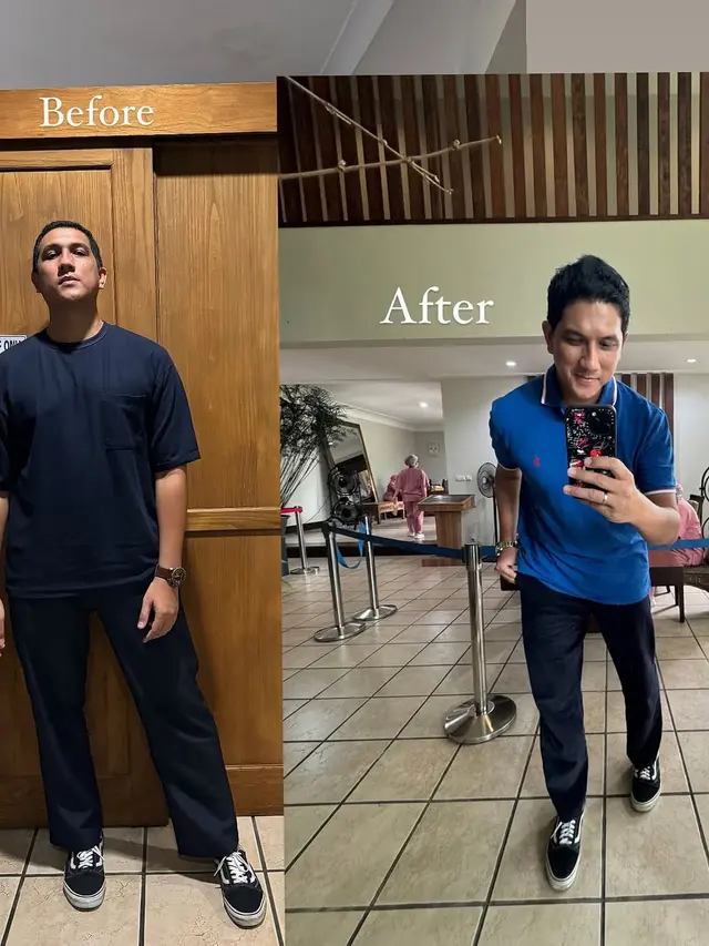 Arda Suami Tantri Kotak Berhasil Turunkan Berat Badan hingga 12 Kg (credit: instagram/ardahatna)