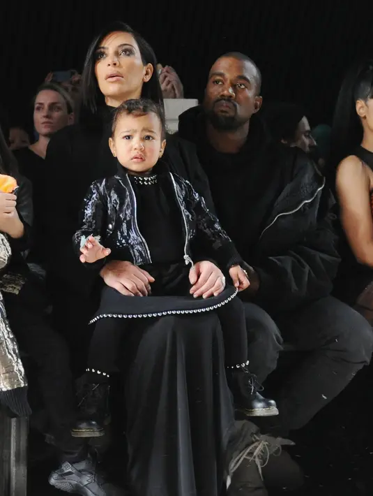 Kim Kardashian sudah memiliki dua anak, yakni, North West dan Saint West. (AFP/Bintang.com)