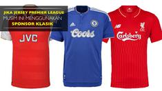 Video listikal jika jersey klub Premier League musim ini menggunakan sponsor klasik.