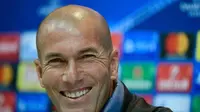 Pelatih Real Madrid asal Prancis, Zinedine Zidane. (AFP/Pierre-Philippe Marcou)