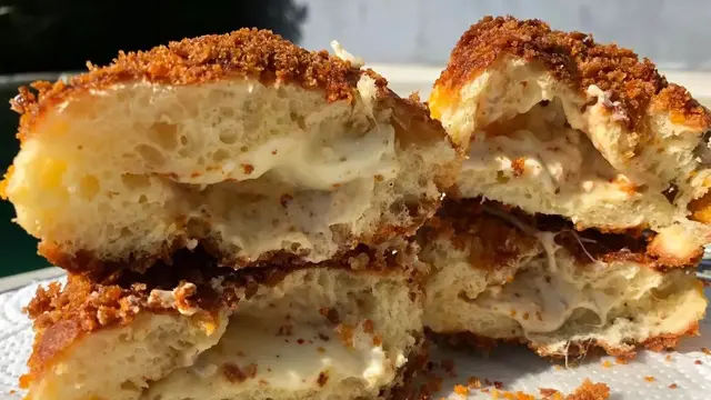 Resep kroket mozzarella ala Korea. (dok. Cookpad @putriidiah)