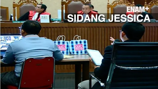 Saksi ahli digital forensik Muhammad Nuh Al-Azhar membeberkan kejanggalan aktivitas Jessica saat terekam CCTV.