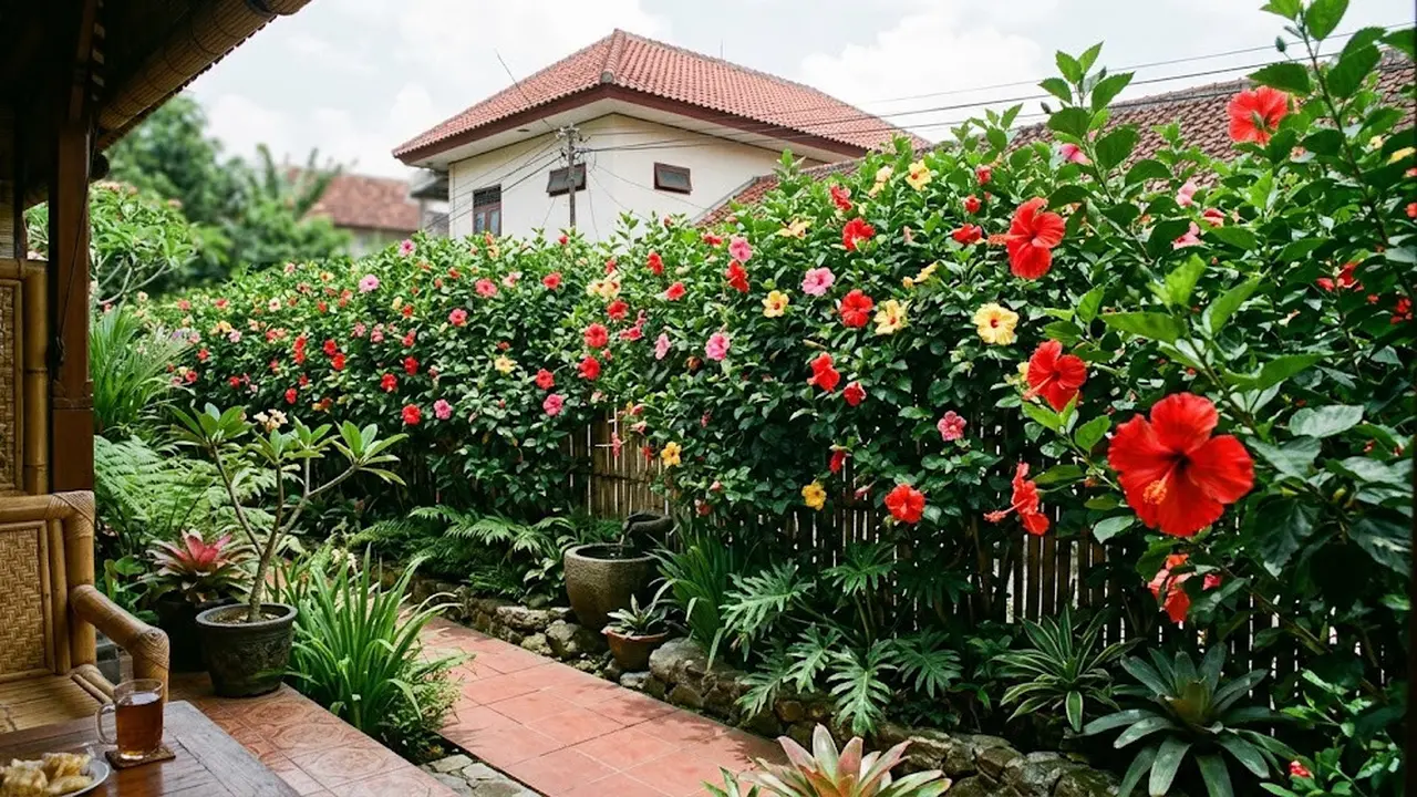 Tanaman untuk Menutup Pemandangan dari Rumah Sebelah