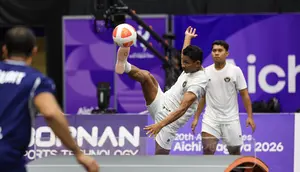 Kisah Yoga Ardika Putra, Berawal dari Main Bola Berujung Medali Pertama Teqball Indonesia di Asian Games