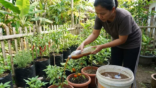 Memanfaatkan Kotoran Ayam untuk Kebun Rumahan
