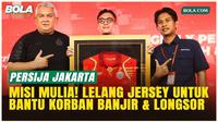 Persija Jakarta Lelang Jersey Bersejarah untuk Bantu Korban Banjir dan Longsor!