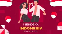 Ilustrasi kemerdekaan RI, 17 Agustus. (Photo Copyright by Freepik)