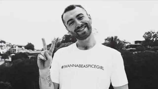 Sam Smith (Foto: Instagram/@spacegirls)