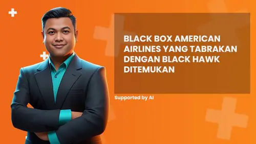 Black Box American Airlines yang Tabrakan dengan Black Hawk Ditemukan