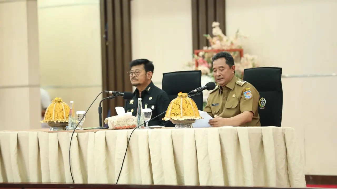 Pj Gubernur Sulsel Puji Keberhasilan Mentan SYL Wujudkan Lumbung Pangan