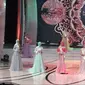 6 Besar Puteri Muslimah Indonesia 2017 (Herman Zakharia/Liputan6.com)