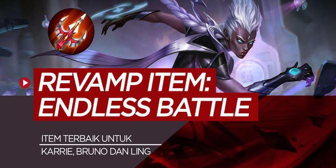 MOTION GRAFIS: Endless Battle, Item Mobile Legends Terbaik untuk Karrie, Bruno dan Ling Setelah di Revamp