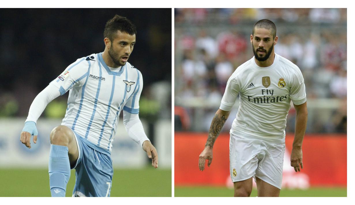 Bintang muda Lazio, Felipe Anderson dan pemain Real Madrid, Isco menjadi pilihan dari Manchester United pada bursa transfer Januari ini. Berikut perbandingan kemampuan dua gelandang kreatif yang menjadi incaran Setan Merah.