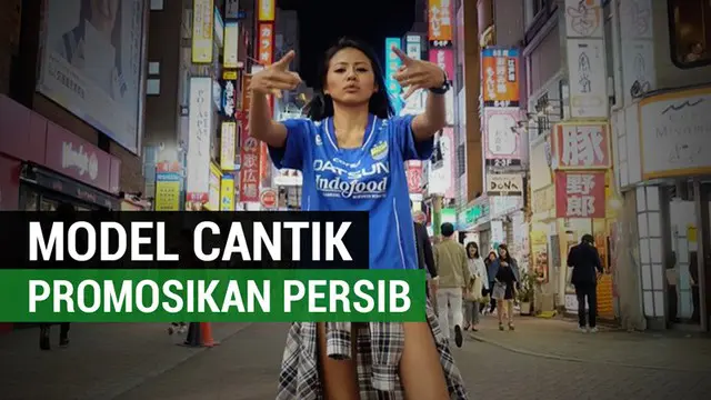 Berita video model cantik bernama Jelly Jelo mempromosikan Persib Bandung di Tokyo, Jepang. Promosi tak langsung ini terjadi setelah Jelly menggunakan jersey Maung Bandung. Jersey tersebut ternyata menarik perhatian orang-orang lokal. Salah satu alas...