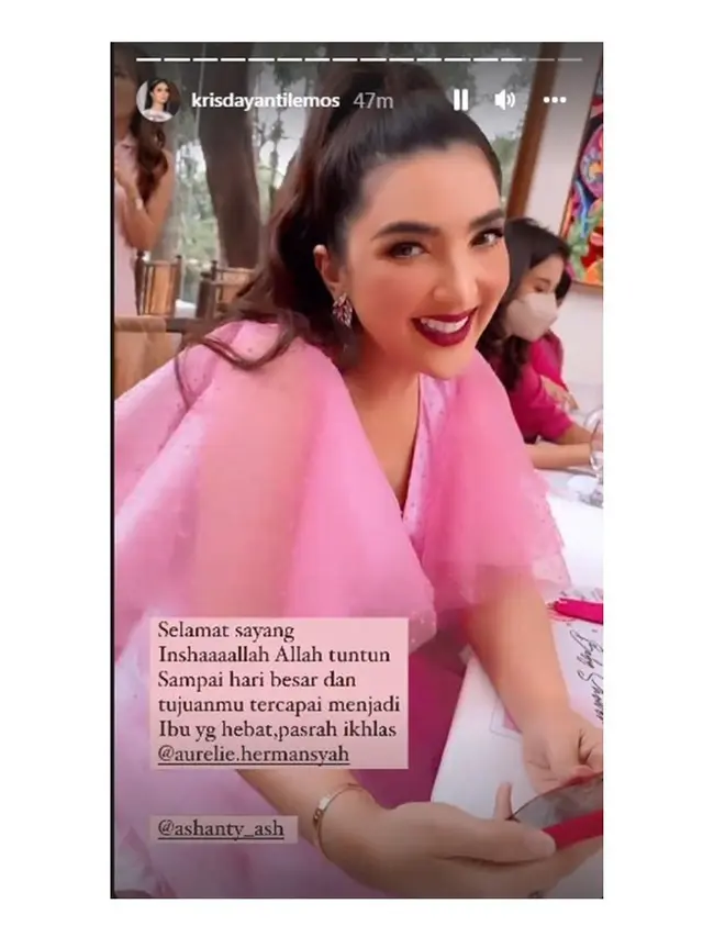 7 Momen Baby Shower Aurel Hermansyah, Mengusung Tema Serba Pink