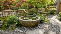 7 Inspirasi Kolam Mini ala Jepang yang Bisa Dibuat Tanpa Menggali Tanah, Estetik dan Menenangkan
