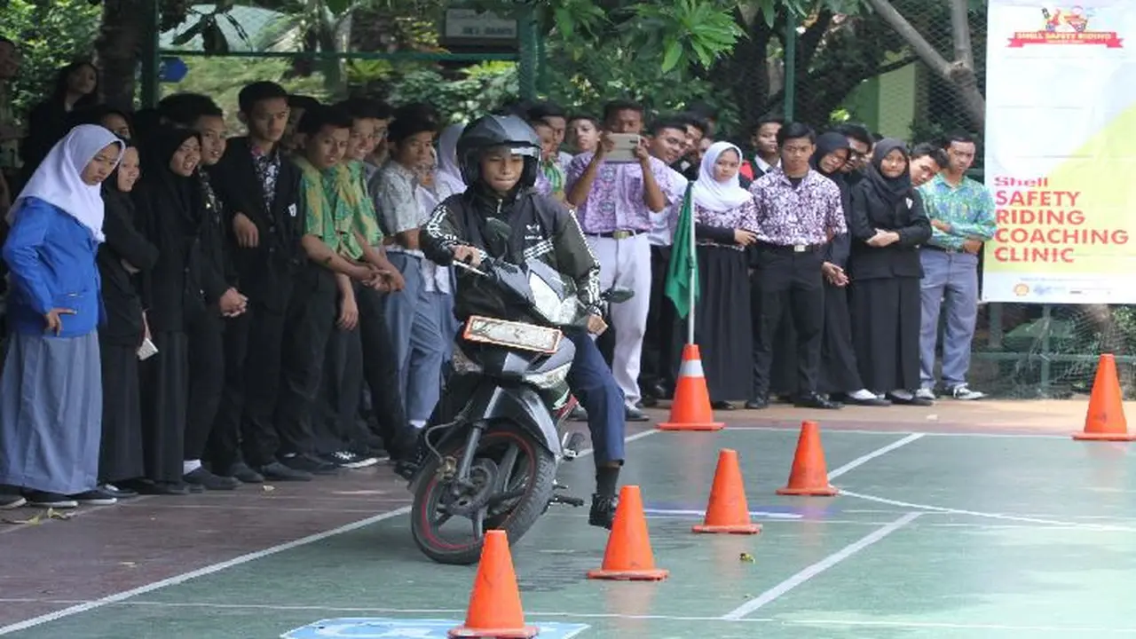 Begini Cara Shell Bikin Kids Zaman Now Lebih Tertib Lalu Lintas (Foto: Shell)