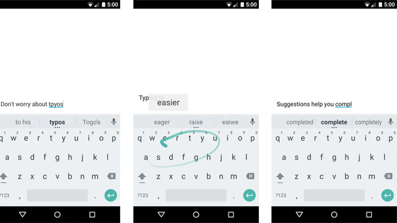 Ilustrasi Google Keyboard