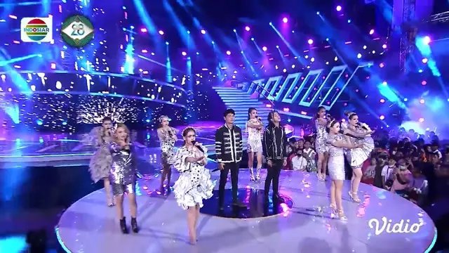 Konser INDOSIA28EST perayaan HUT Indosiar ke-28 bertabur bintang (Foto: Vidio/indosiar)