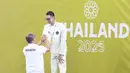 Jason meraih medali emas di nomor 100 meter gaya punggung putra dengan catatan waktu 55,08. (Dok. PB Akuatik Indonesia)