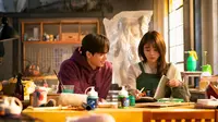 Song Kang dan Han So Hee dalam serial Nevertheless. (Foto: Netflix)