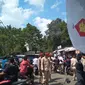 Partai Gerindra menggelar rakornas di Hambalang Bogor.
