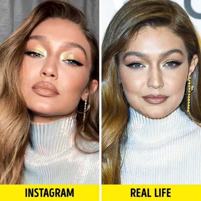 Beda Penampilan 6 Seleb Hollywood di Instagram Vs Kehidupan Nyata, Bikin Pangling