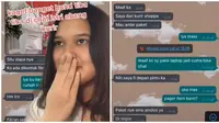 Cerita Remaja Ini di Chat Istri Kurir Pengantar Paket. (Sumber: TikTok/ @kielachelaaa)