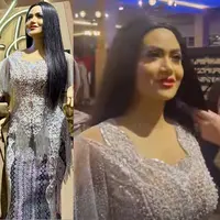 Tampilan glamor cukup melekat dengan Krisdayanti. Hal inipun ditampilan dalam sebuah patung manekin yang dipamerkan di Jatim Park 3. [@krisdayantilemos]