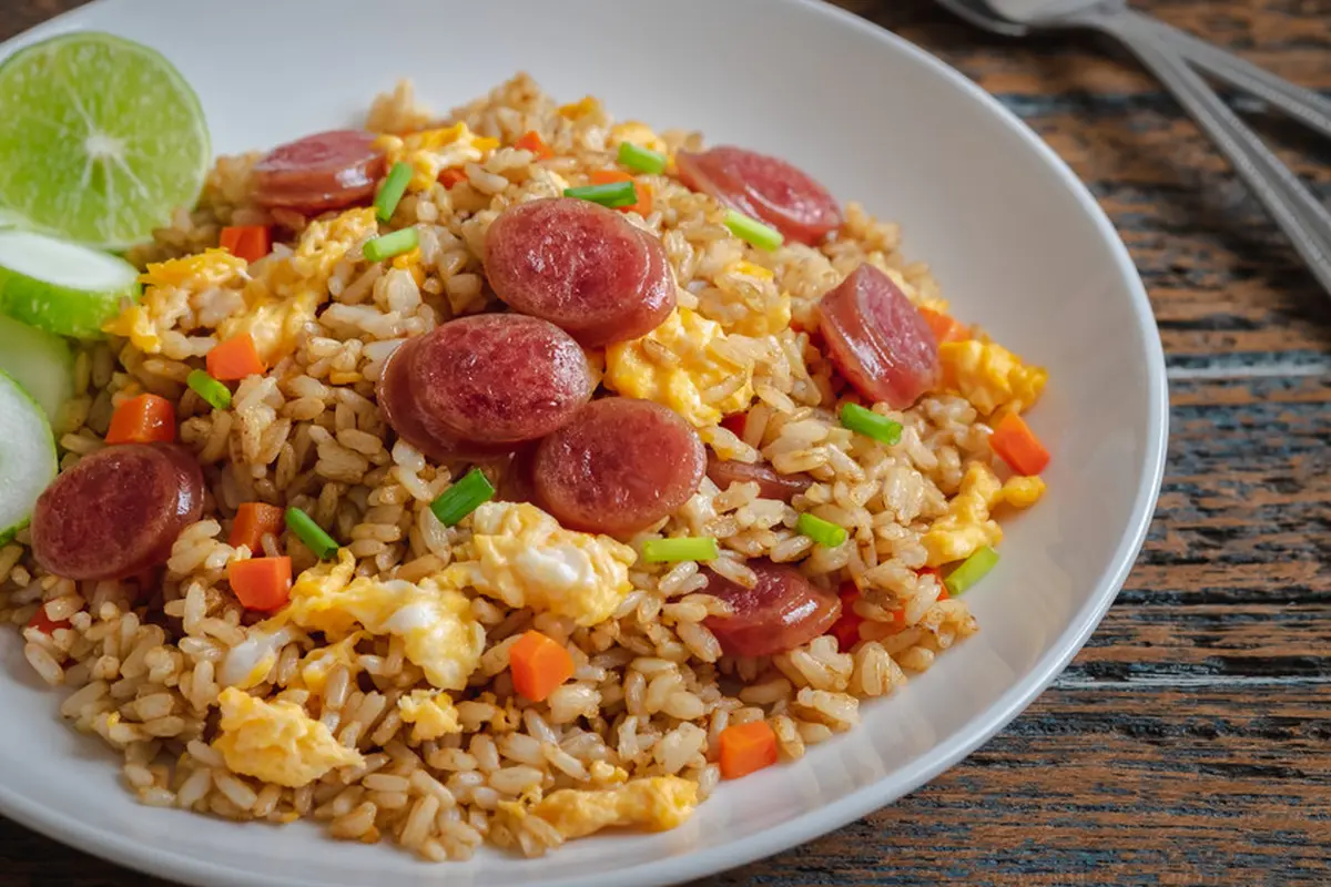 nasi goreng oatmeal