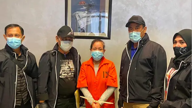 Kemenkumham tangkap buronan pembobol Bank BNI Maria Pauline Lumowa melalui perjanjian ekstradisi dengan pemerintah Serbia. (Dok: Kemenkumham)