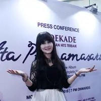 Preskon Kumpulan Hits Terbaik Ita Purnamasari (Nurwahyunan/bintang.com)