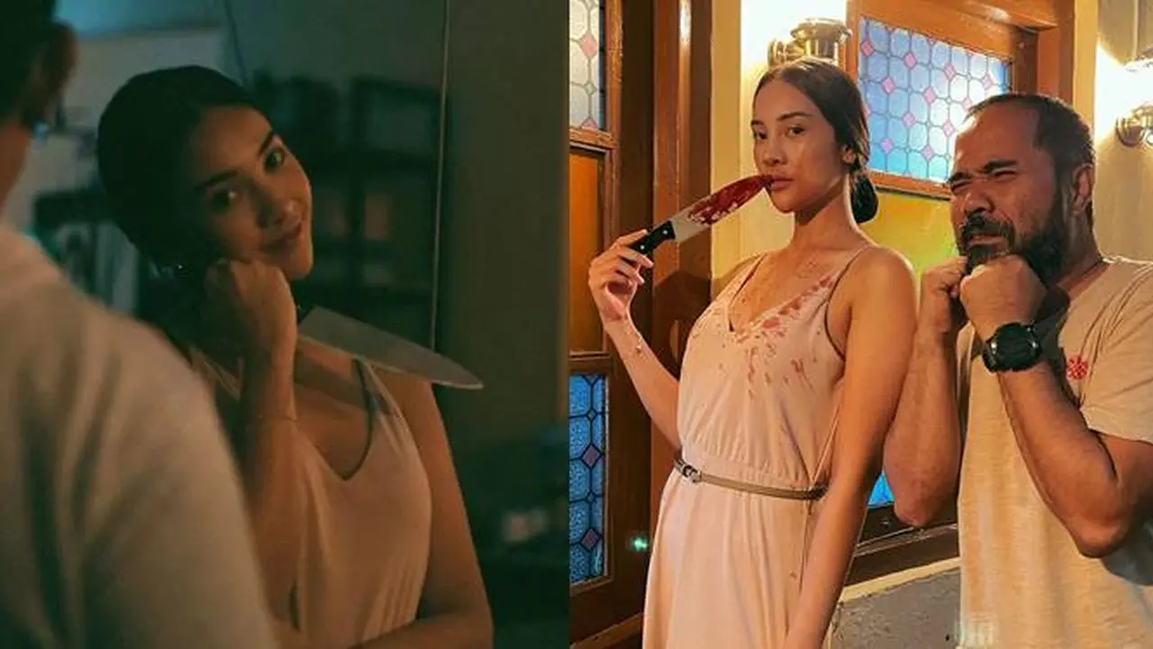 Berlumuran Darah, Ini 6 Potret Anya Geraldine saat Akting di Film Baru