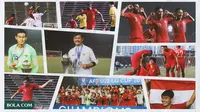 Kolase - Piala AFF U-23 2023, Foto Timnas U-22 yang Juara pada edisi 2019 (Bola.com/Adreanus Titus)
