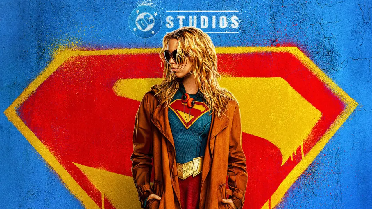 Poster Film Supergirl. (DCU via X- @JamesGunn)