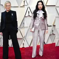 Parade Celana Palazzo Mendominasi Red Carpet Oscar 2019. Sumber foto: Istimewa.