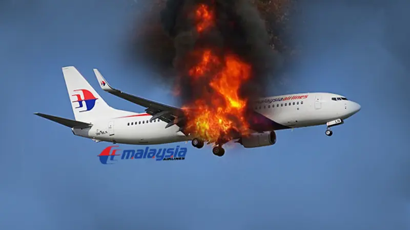 Ilustrasi MH17 terbakar (4)