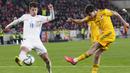 Hasil ini tak mengubah posisi Republik Ceska dan Wales di papan klasemen Grup E. Ceska masih berada di posisi kedua sementara Wales diurutan ketiga. (AP/Petr David Josek)
