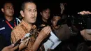 Sebelumnya, KPK menyita ponsel Mantan Guru Besar Universitas Gadjah Mada Yogyakarta itu saat penggeledahan di kantor Kementerian Agama, Jakarta, pada 22 Mei lalu, Jumat (30/5/14). (Liputan6.com/Helmi Fithriansyah)