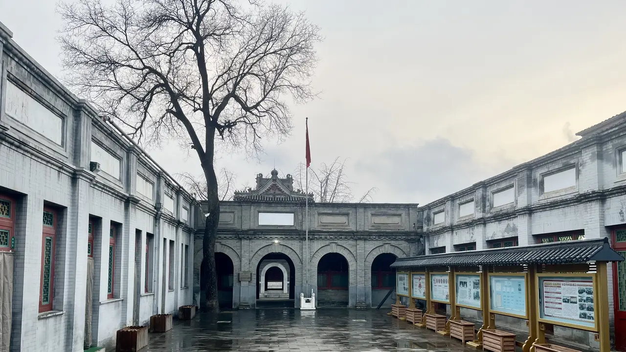 Masjid Dongsi, salah satu masjid tertua di Beijing, China.