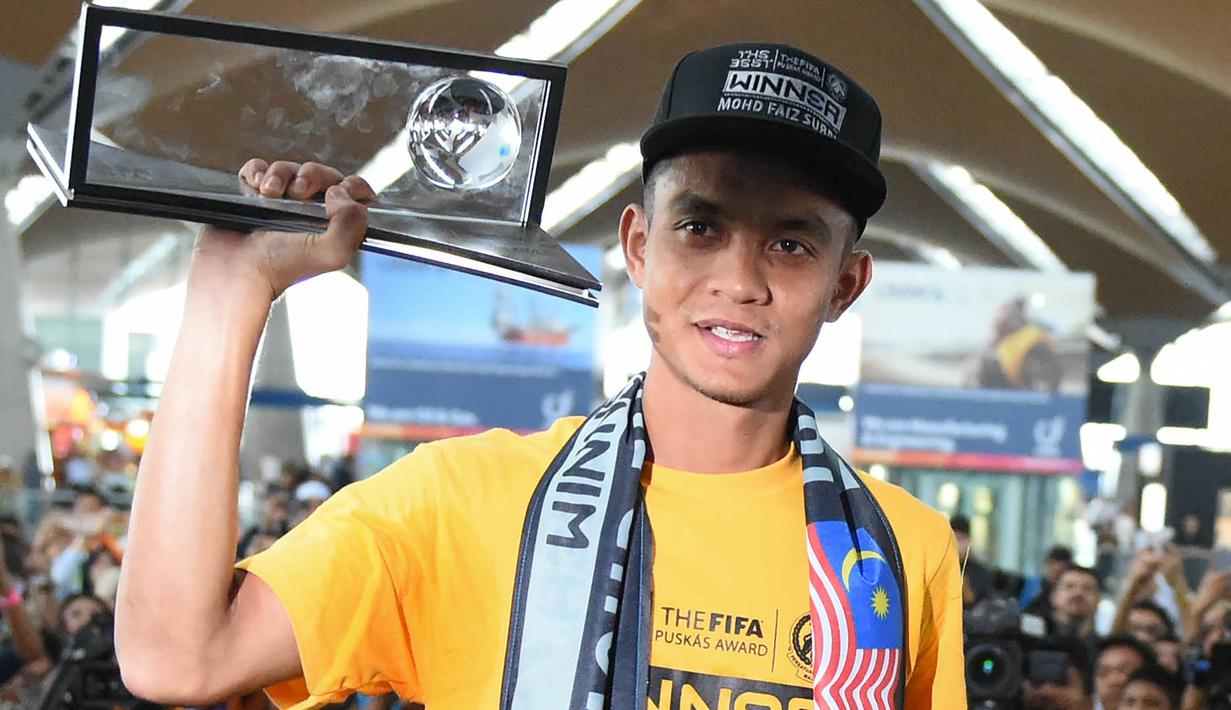 Raih Puskas Award Faiz Subri Kembali Ke Malaysia Bak Pahlawan Page 1 Foto Bola Com