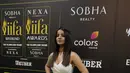 Aktris India Mahima Makwana tiba untuk menghadiri Penghargaan Akademi Film India Internasional (IIFA) ke-23 di Abu Dhabi pada Jumat, 26 Mei 2023. (AP Photo/Kamran Jebreili)