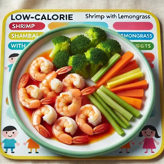Resep Udang Sambal Serai Rendah Kalori yang Cocok untuk Anak