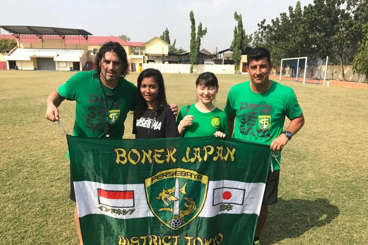 Bonek Mania asal Jepang