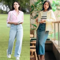 Lihat di sini beberapa potret OOTD penuh gaya yang efforless dari Maudy Ayunda.