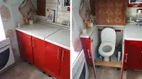 Hasil akhir dari renovasi rumah yang aneh