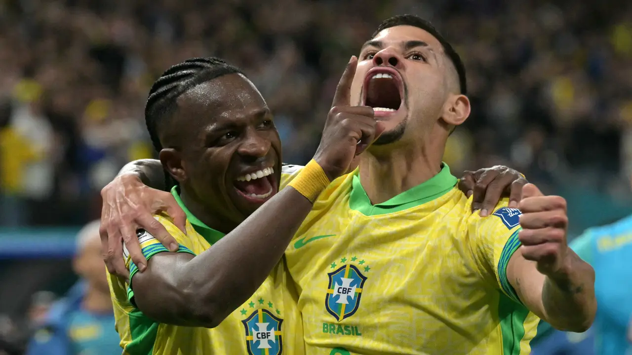 Brasil - Vinicius Jr dan Bruno Guimaraes