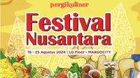 PergiKuliner Festival Nusantara Rayakan HUT RI ke-79 dengan Gelaran Pertama di Margocity Depok. (Dok: PergiKuliner)