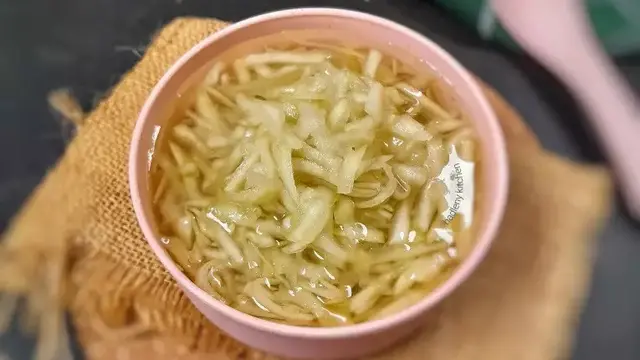 Resep manisan mangga muda serut untuk lengkapi sajian Lebaran. (dok. Cookpad @cooking_with_hadleny)